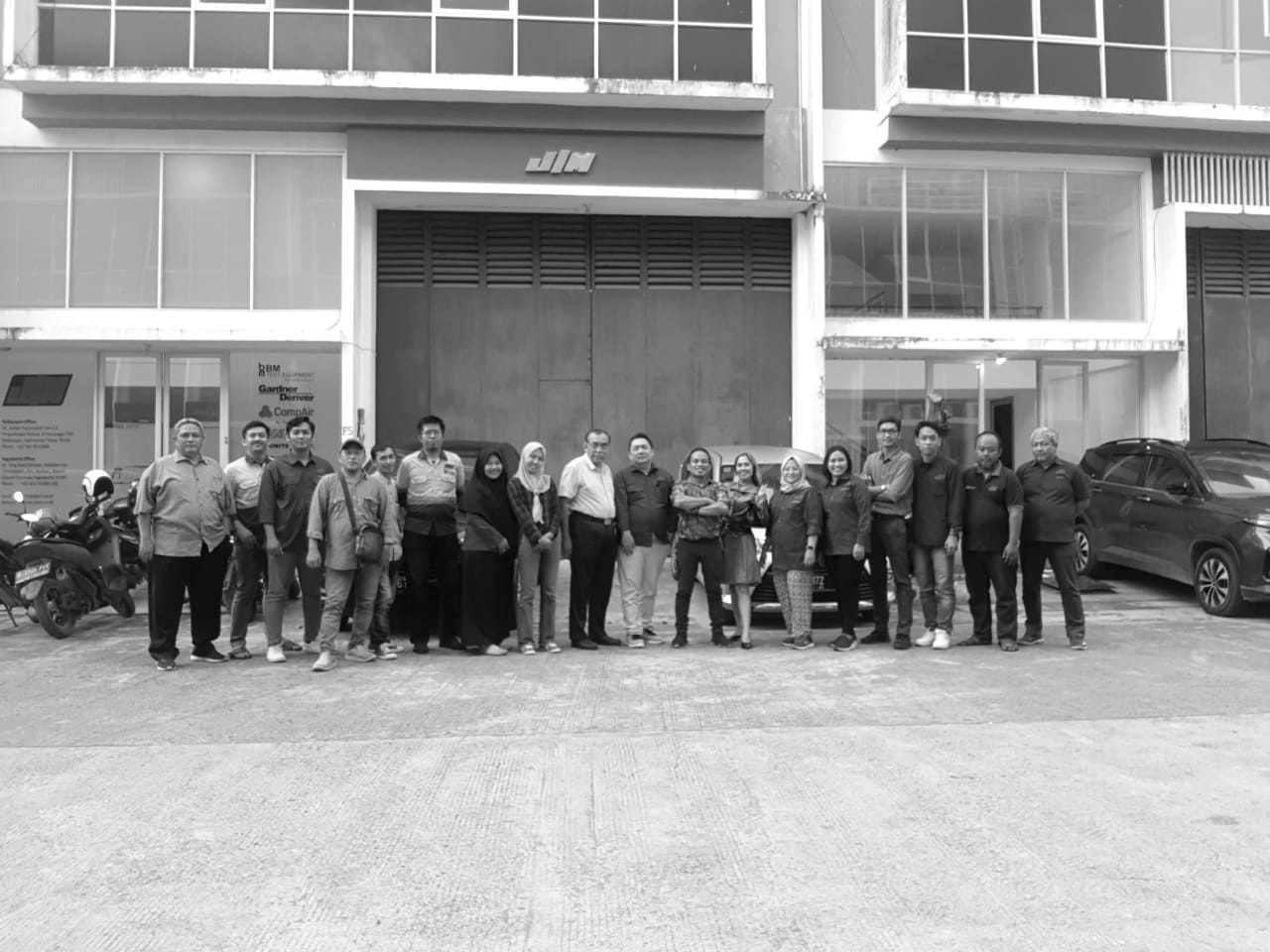 Gudang & Kantor baru milik PT. JIM Di Kawasan Industri Bizhub 52 Blok F No.5 & No.6 Kariangau, Balikpapan – Kalimantan Timur, 2020